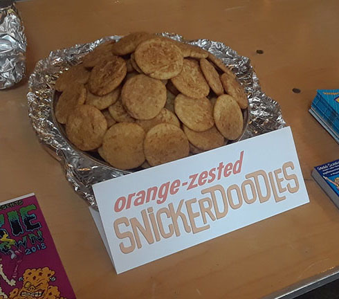 Gregg Schigiel's orange-zested snickerdoodles